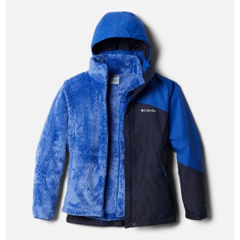 Columbia Ženske Jakne - Bugaboo II Fleece Interchange Tamnoplave Plave | SXFT-39456
